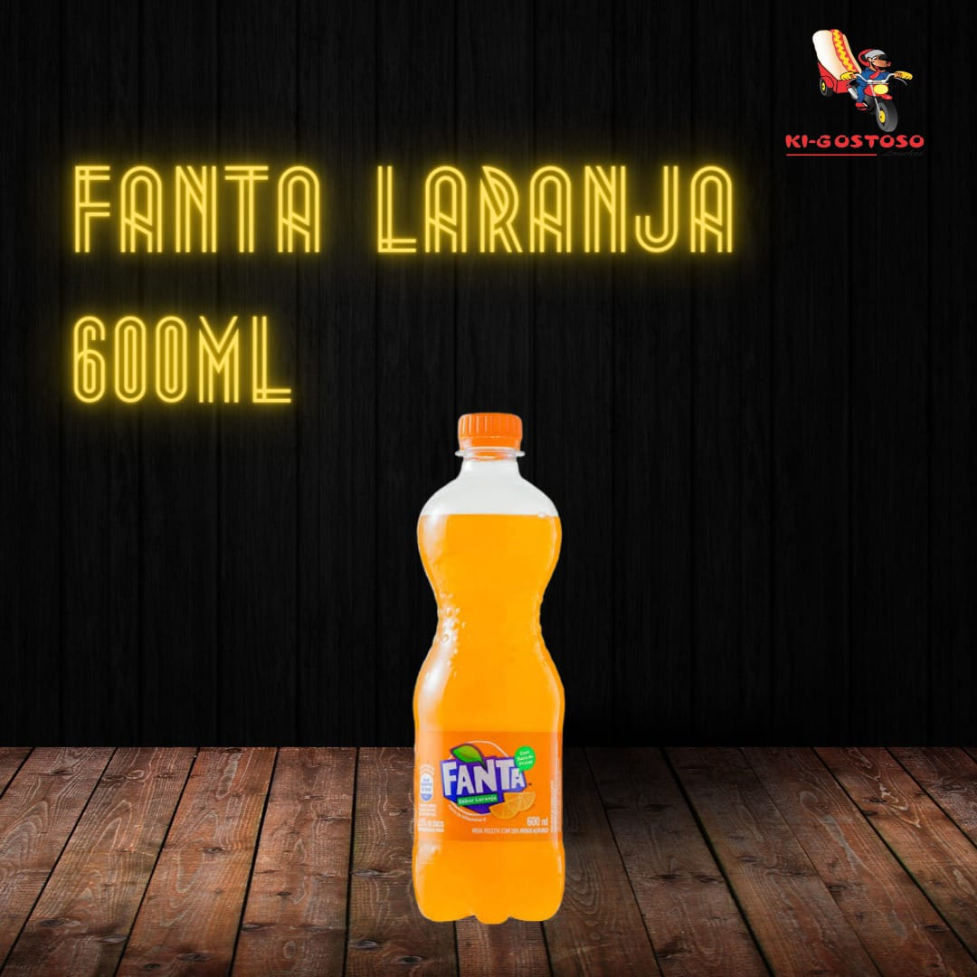 Fanta Laranja 600ml PET